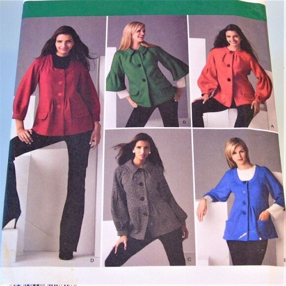 Sewing Pattern Simplicity 2760 Misses Jacket - Picture 2 of 6
